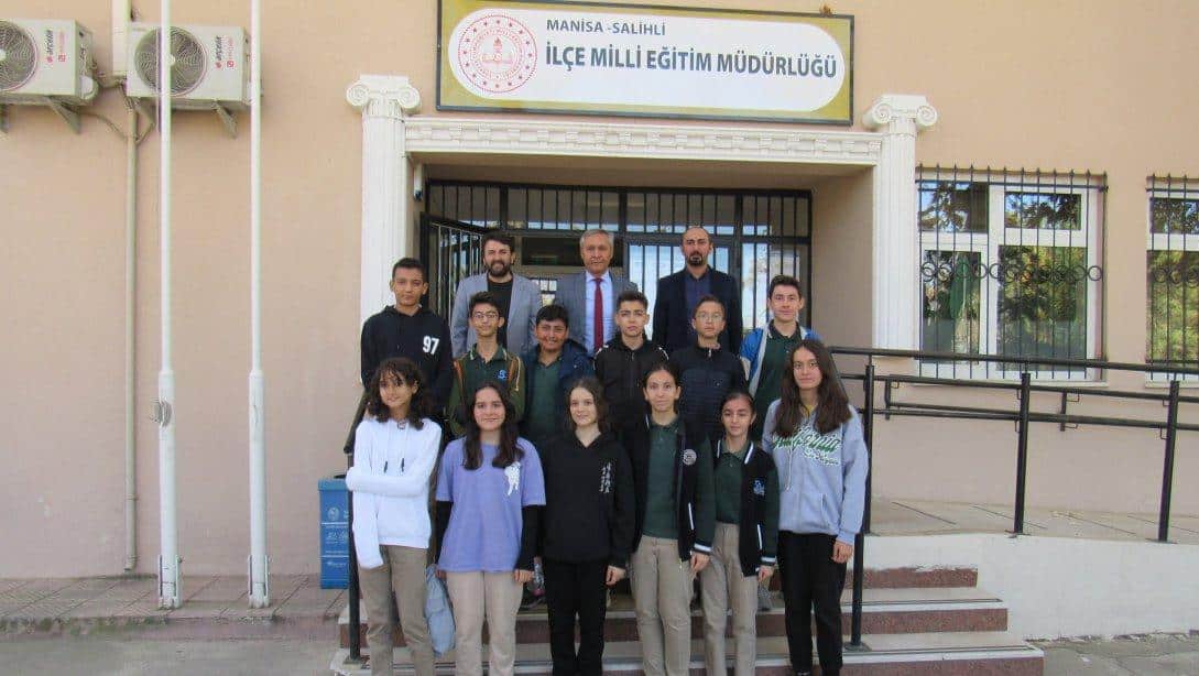 50. Yıl Ortaokulundan Milli Eğitim Müdürümüz Sayın Mahmut YENEN'e Ziyaret