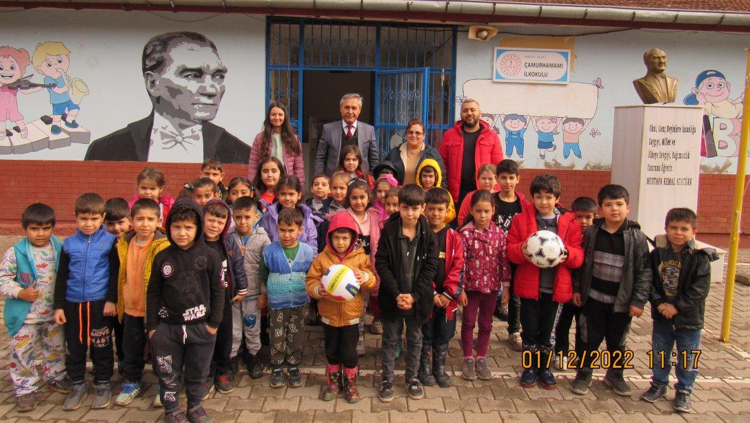 İlçe Milli Eğitim Müdürümüz Mahmut YENEN Çamurhamamı İlkokulunu Ziyaret Etti