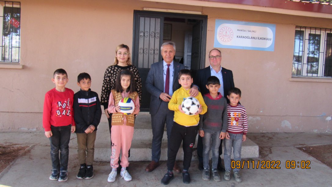 İlçe Milli Eğitim Müdürümüz Mahmut YENEN Karaoğlanlı İlkokulumuzu Ziyaret Etti