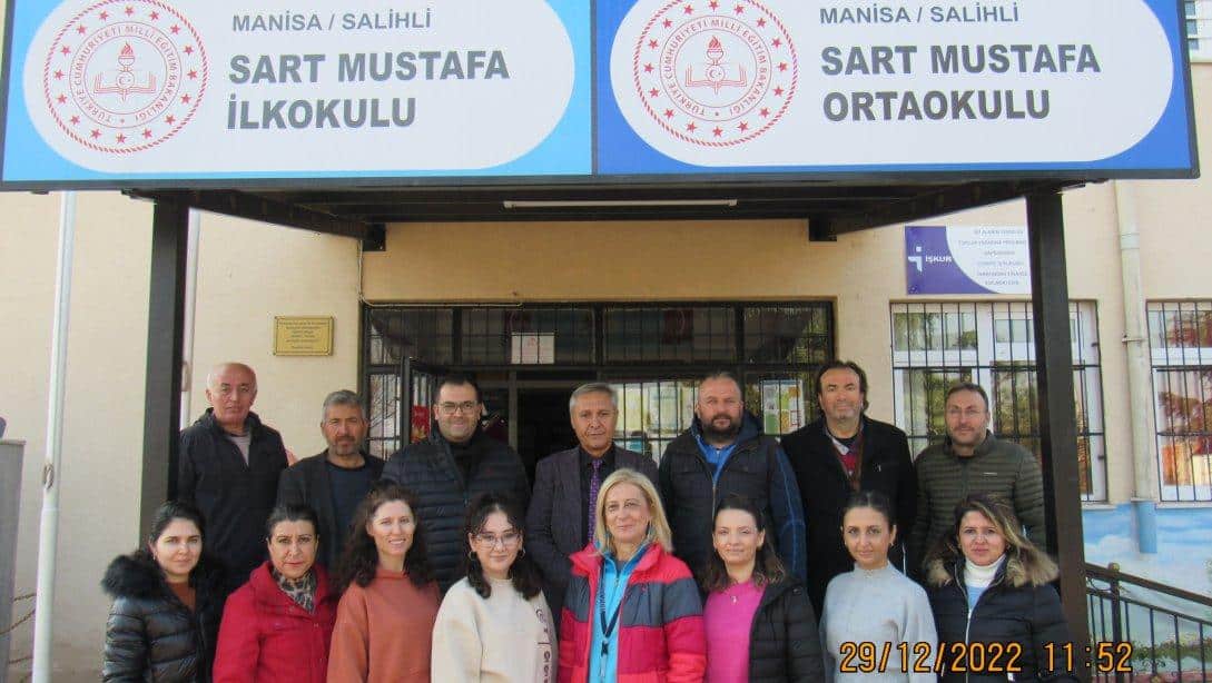 Milli Eğitim Müdürümüz Mahmut YENEN Sart Mustafa İlkokulumuzu Ziyaret Etti