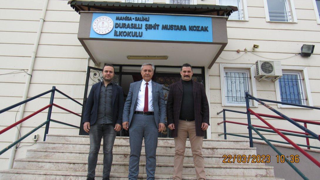 Milli Eğitim Müdürümüz Mahmut YENEN Durasıllı Şehit Mustafa Kozak İlkokulunu Ziyaret Etti