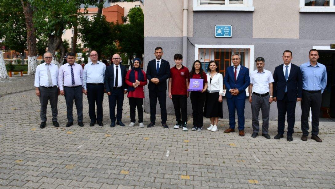 İl Milli Eğitim Müdürümüz Sayın Mehmet Uğurelli, Merkez Anadolu Lisesi pansiyonunu ziyaret etti