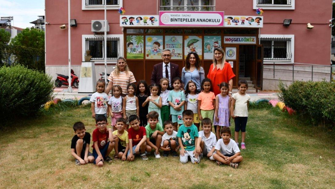 Milli Eğitim Müdürümüz Mahmut Yenen, Bintepeler Anaokulu' nu ziyaret etti